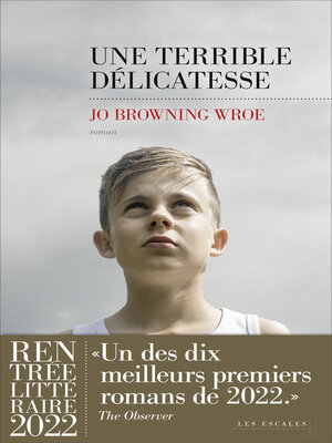 cover image of Une terrible délicatesse